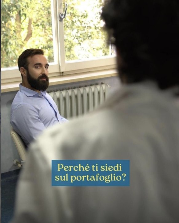 Perché ti siedi sul portafoglio